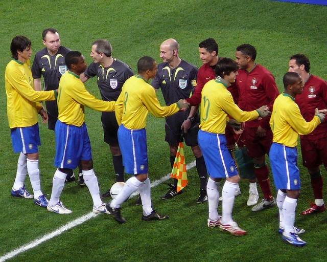 Mecz Brazyli z Portugalią