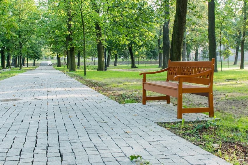 Park Miejski w Zduńskiej Woli sierpień 2018