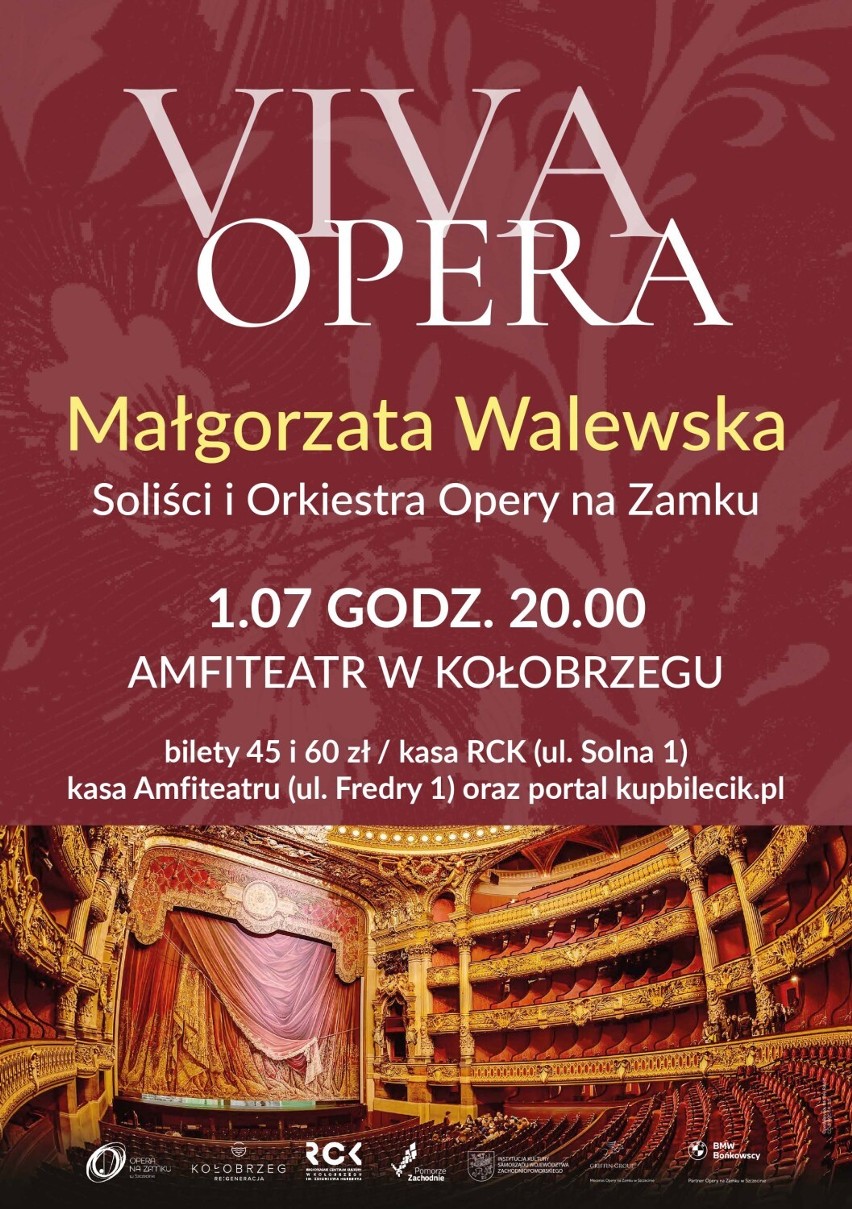 Viva Opera! - koncert w Kołobrzegu. Wystąpi m.in. Małgorzata Walewska