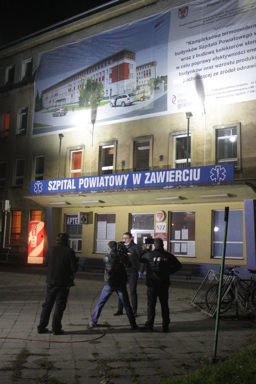 Telewizja szpital Zawiercie 3 listopada 2014