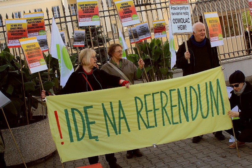 Zieloni 2004 namawiali do udziału w referendum