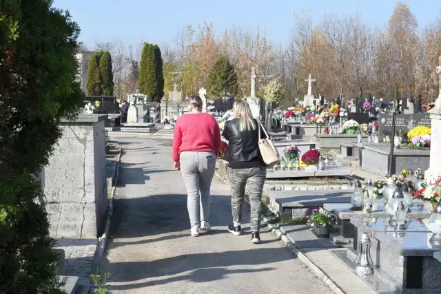 W poniedziałek, 31 października wielu mieszkańców Jędrzejowa wybrało się na cmentarz parafialny Świętej Trójcy, by na dzień przed świętem Wszystkich Świętych, zanieść na groby bliskich wiązanki kwiatów, poustawiać znicze i wykonać ostatnie prace porządkowe. Ruch przy nekropolii był spory.

Zobaczcie na zdjęciach, co działo się na cmentarzu Świętej Trójcy w Jędrzejowie w poniedziałek, 31 października.