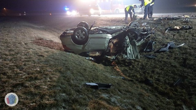 Zmarł drugi z kierowców uczestniczących w wypadku na obwodnicy Nowych Skalmierzyc