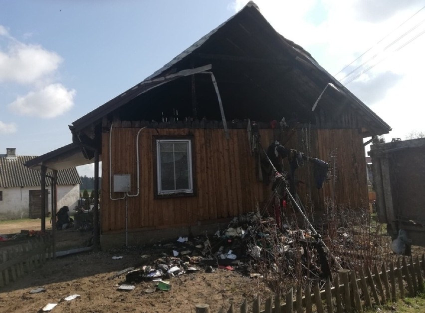 W wielkanocny poniedziałek stracili dach nad głową. W internecie ruszyła zbiórka na rzecz pogorzelców ze wsi Rydzewo-Świątki