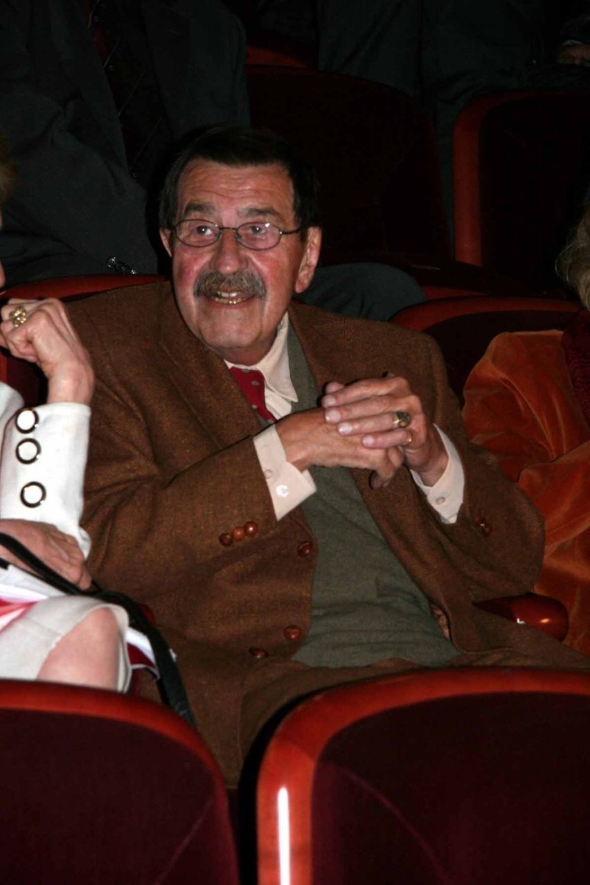 Günter Grass przybył do Teatru Wybrzeże ... Fot. Ewa...