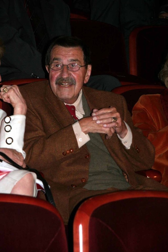 Günter Grass przybył do Teatru Wybrzeże ... Fot. Ewa Kowalska