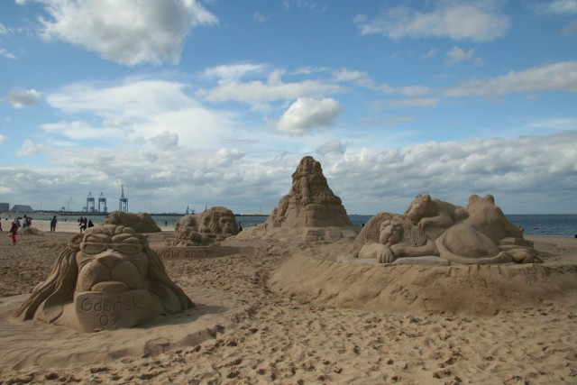 Od 8 lipca plażę w Gdańsku Stogach ... Fot. Ewa Kowalska