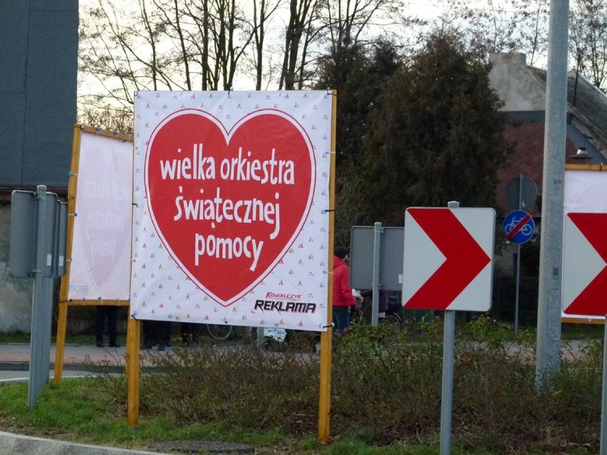 Rondo Wielkiej Orkiestry Świątecznej Pomocy w Zduńskiej Woli symbolicznie otwarte "belgijką"