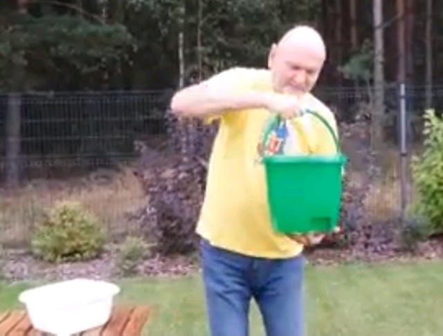 Ice Bucket Challenge w wykonianiu Michała Zaleskiego