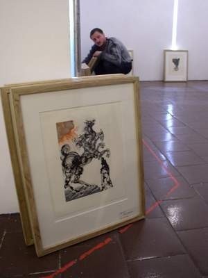 Wystawę 100 oryginalnych grafik Salvadora Dali można podziwiać w Galerii A SCK. Fot. Maciej Jędrzyński