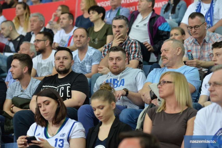 Kibice podczas meczu EBL Anwil Włocławek - Stelmet Zielona Góra 57:70 [zdjęcia]