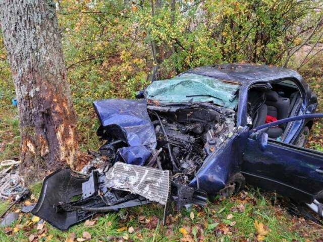 Wypadek na trasie z Darłowa do Krup