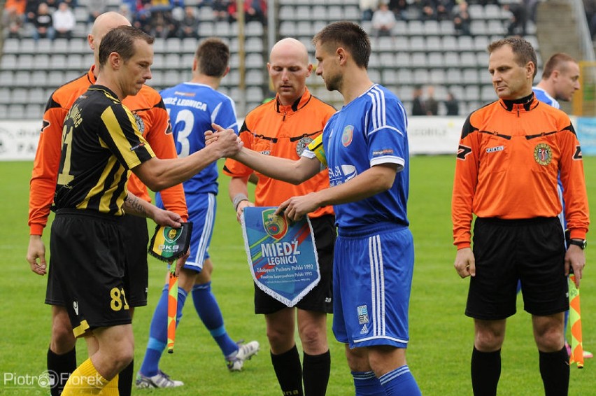 I liga. Miedź Legnica - GKS Katowice 0:2. Fot. Piotr Florek