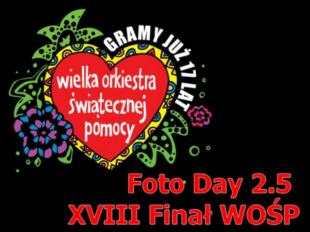 Portal MM Białystok organizuje kolejny Foto Day z okazji XVIII Finału Wielkiej Orkiestry Świątecznej Pomocy