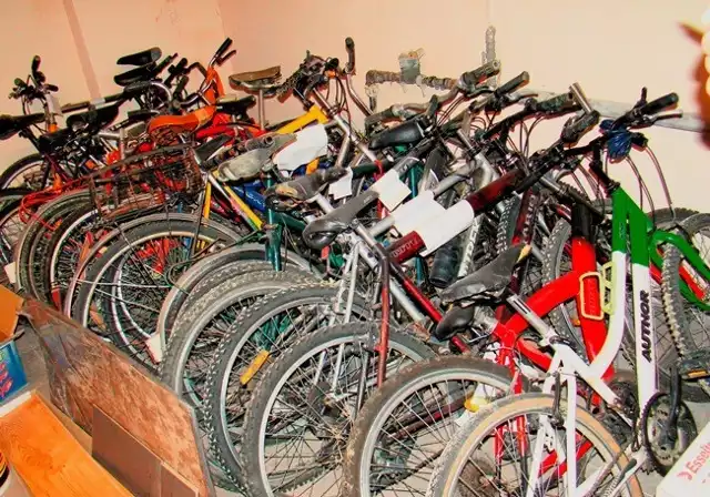 W sądeckim biurze rzeczy znalezionych najwięcej jest rowerów, po które nikt się nie chce zgłosić