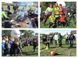 Święto Pieczonego Ziemniaka w Chrośnej. Zjechali cykliści z całego Kujawsko-Pomorskiego [zdjęcia]