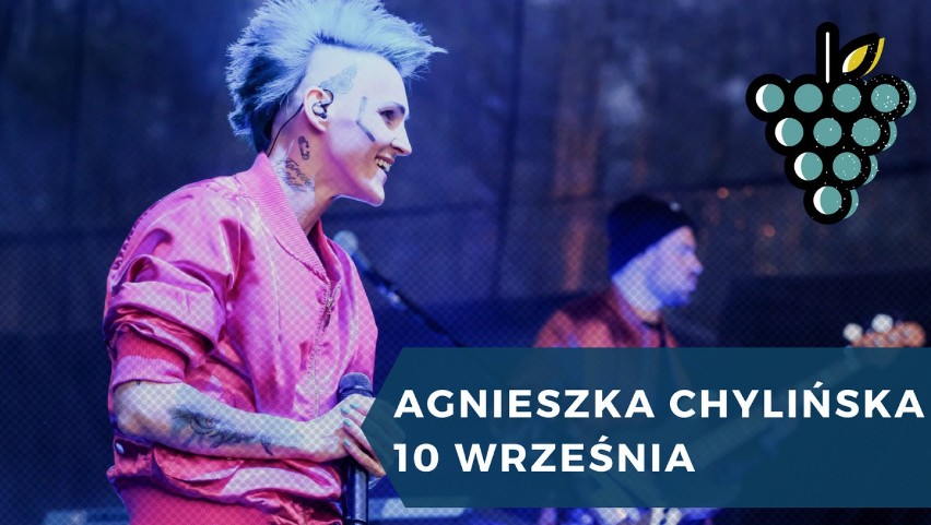 Agnieszka Chylińska zaśpiewa na Winobraniu 2018 w...