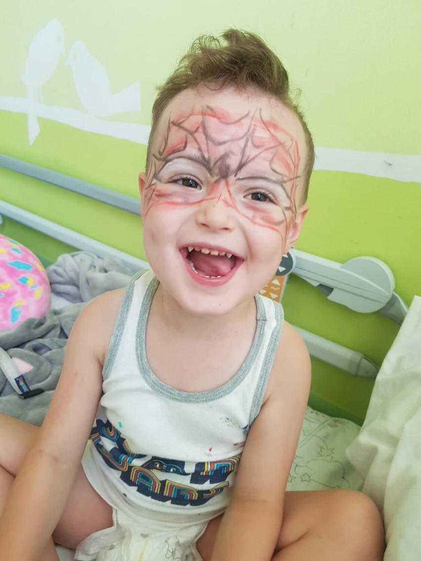 3-letni Milan przechodzi obecnie chemioterapię.