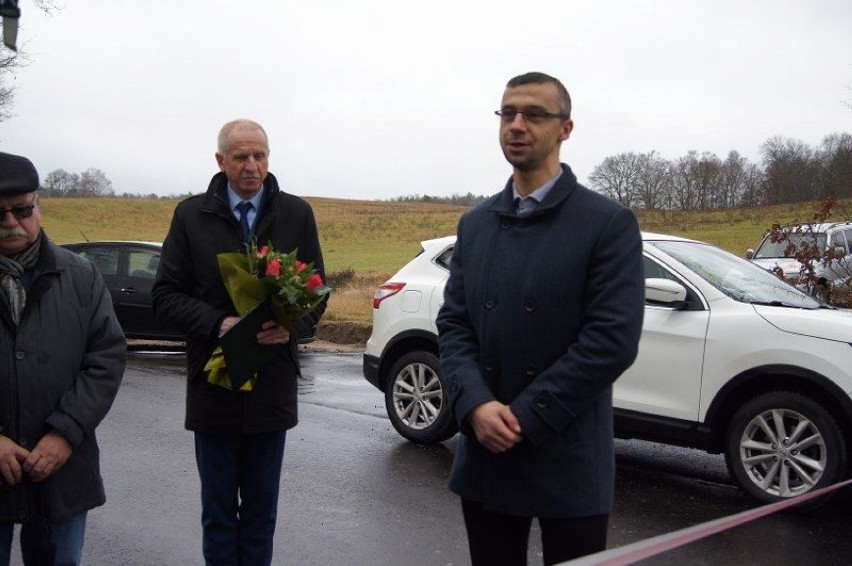 Otwarcie nowej drogi do Uradza koło Barwic [zdjęcia]