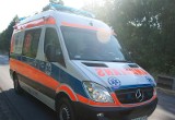 Akcja ratunkowa na węźle Dąbrówka - Pasażer ciężarówki zmarł