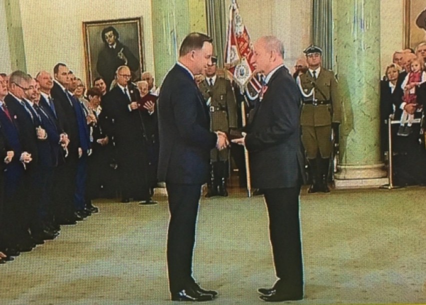 Ostrowianin został wyróżniony Krzyżem Kawalerskim Orderu Odrodzenia Polski 