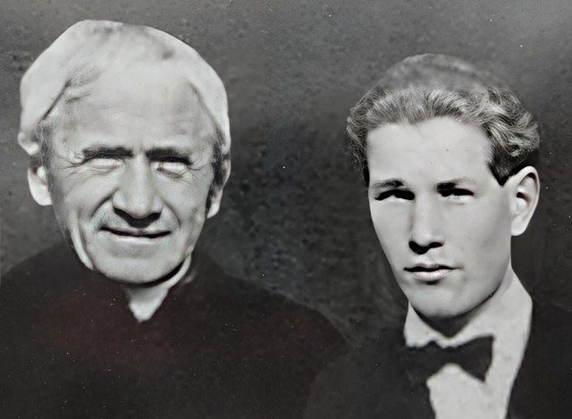 Wspólne zdjęcie bohaterów, wykonane w 1946 roku