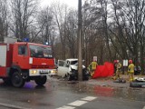Wypadek śmiertelny w Świętochłowicach. Tramwaj zderzył się z samochodem. Śmierć poniosła jedna osoba, są także inni poszkodowani