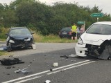 Gmina Przedbórz. Wypadek w Przyłankach, kierujący czterokołowcem 85-latek spowodował zderzenie 3 pojazdów