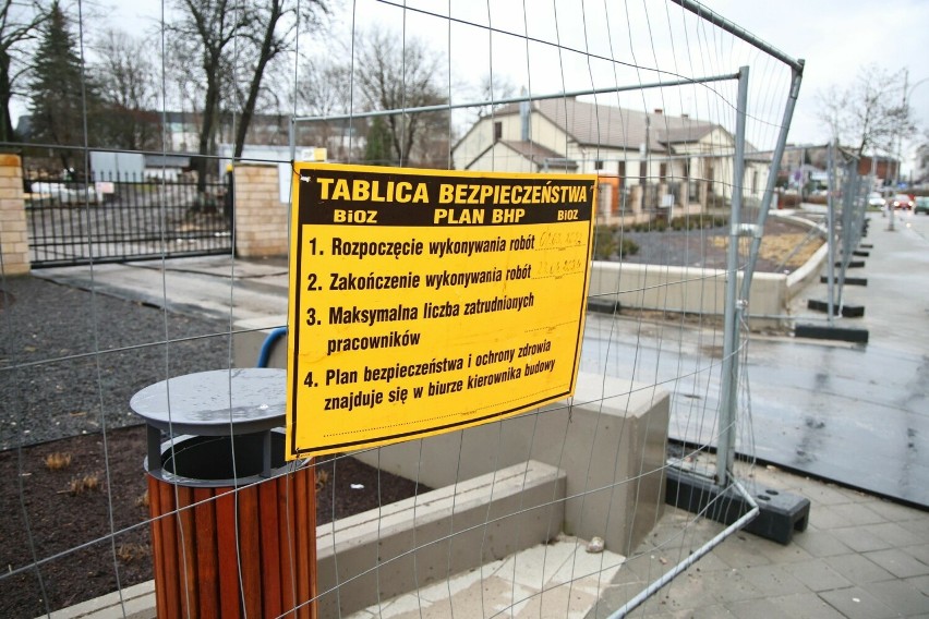 Wodotryski i inne atrakcje w centrum Kielc już gotowe 