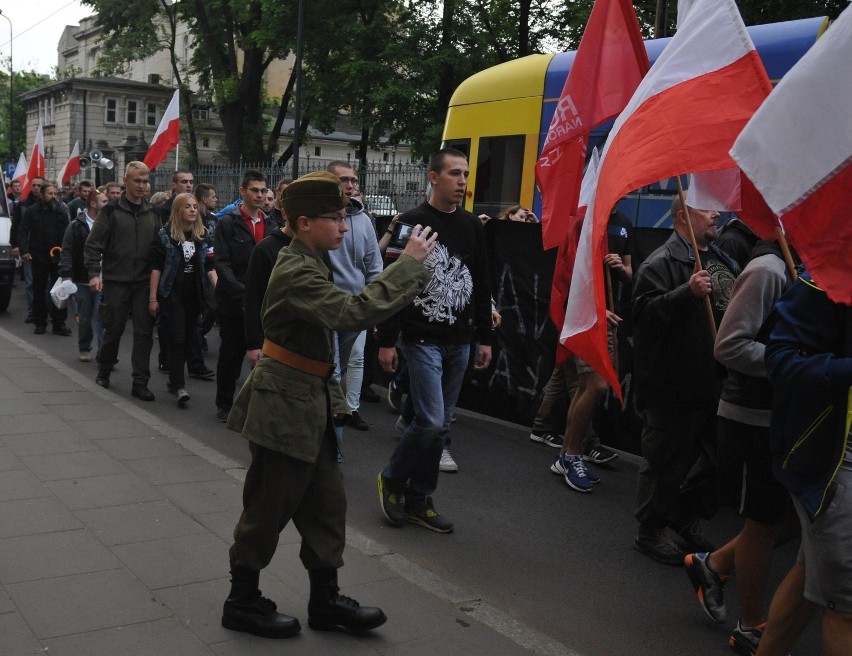 Marsz pamięci Witolda Pileckiego w Łodzi, 25 maja 2015