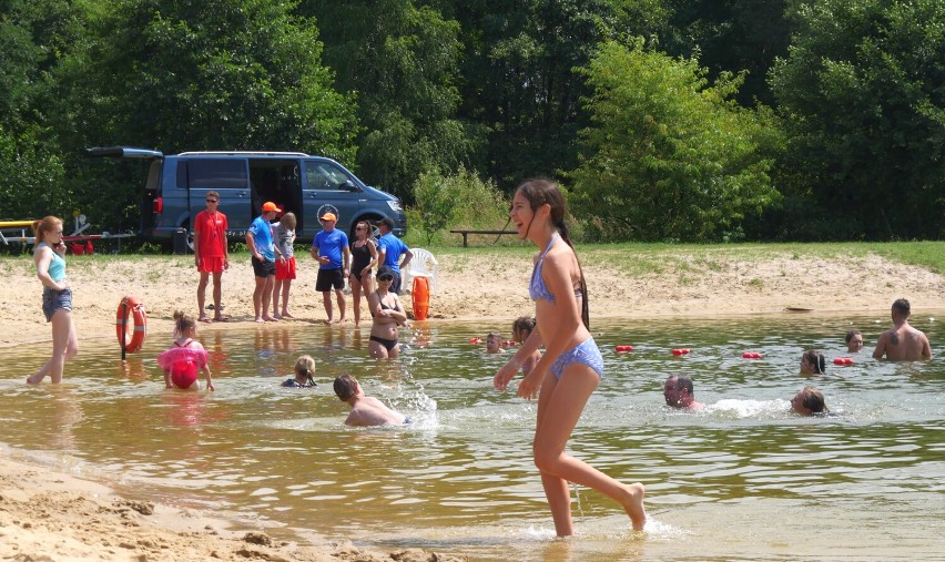 Miejsce okazjonalnie wykorzystywane do kąpieli w...