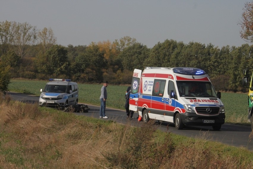 Wypadek na ulicy Pątnowskiej w Legnicy [ZDJĘCIA]