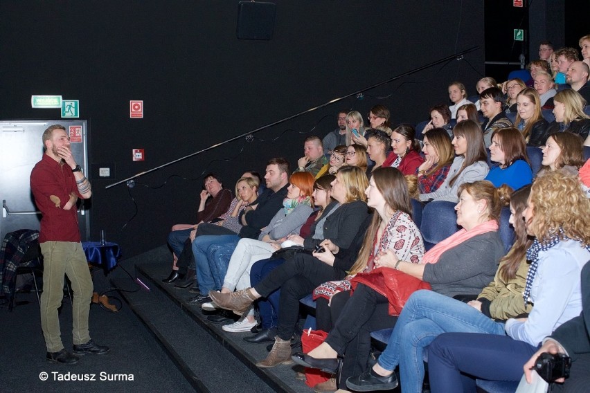 Przemek Kossakowski wczoraj był w Stargardzkim Centrum Kultury. ZDJĘCIA