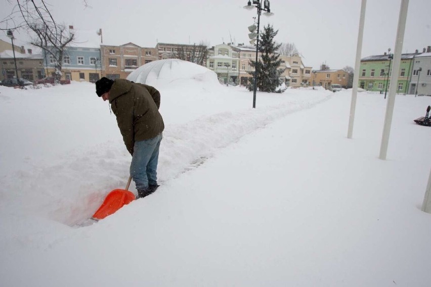 Ostrzeżenie meteorologiczne dla Wągrowca: Intensywne opady śniegu