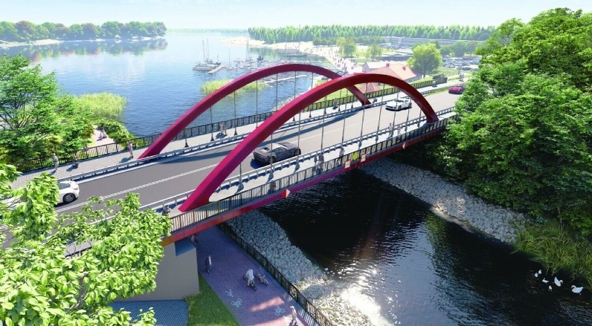 Dwa zadania dołożone do budowy nowego mostu w Ślesinie. Co jeszcze zostanie zrobione? 