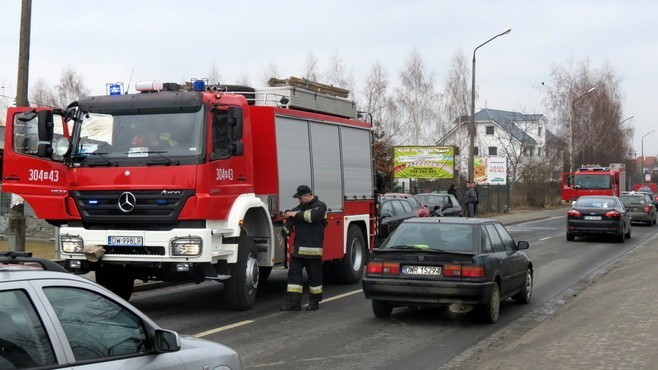 Wrocław: Wypadek na Krzemienieckiej (ZDJĘCIA)