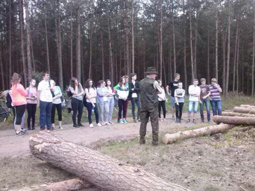Leśna edukacja w gimnazjum nr 1 w Złotowie