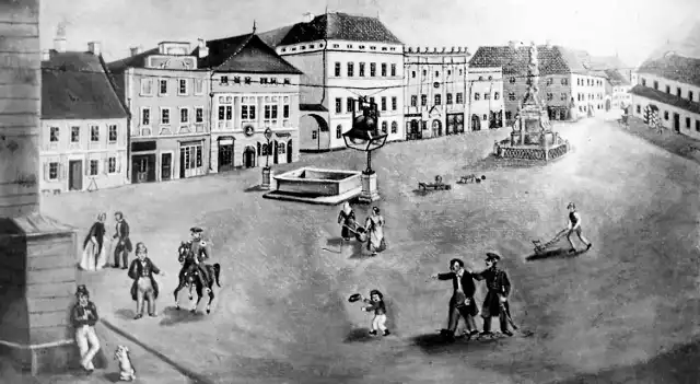 Na podstawie obrazu sprzed 200 lat odbudowywano raciborski rynek... Poznajcie niezwykłą historię.