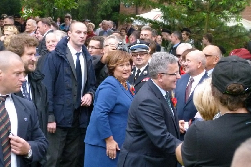 Dożynki Prezydenckie Spała 2014. Prezydent RP wraz z...