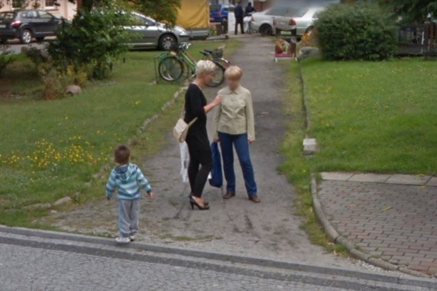 Kamery Google w Kluczborku. Te zdjęcia w Google Street View przyłapały mieszkańców. Zobaczcie galerię zdjęć!