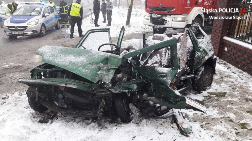 Wypadek w Wodzisławiu Śląskim: W wypadku zginął 62-letni...