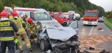 Poważny wypadek w okolicy Pyrzyc. Sprawca uciekł. Cztery osoby poszkodowane 