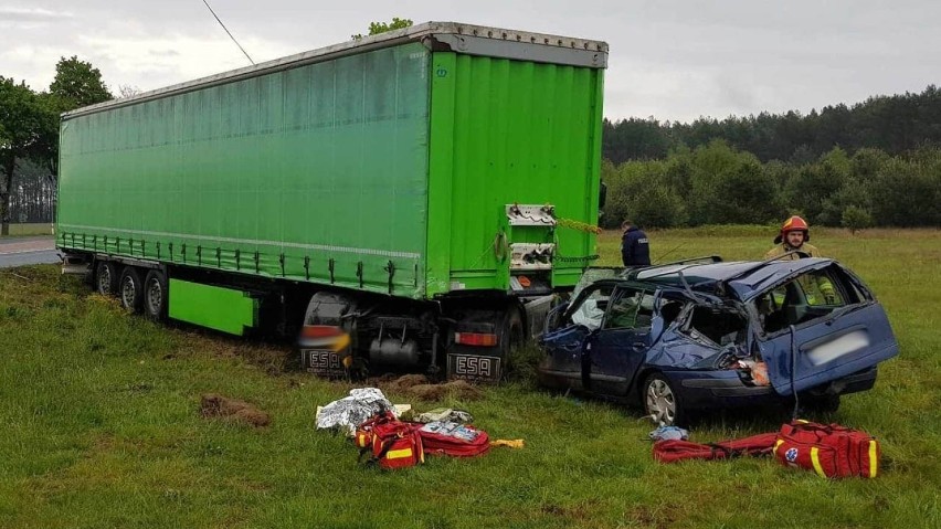 Do wypadku doszło w czwartek, 9 maja, w Gronowie koło Krosna...