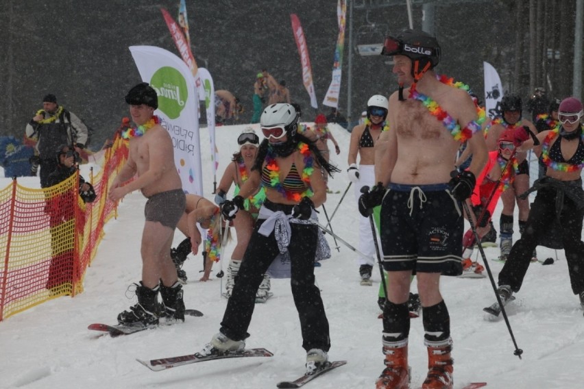 Bikini Skiing 2015, czyli gorące dziewczyny na nartach [ZDJĘCIA, WIDEO]
