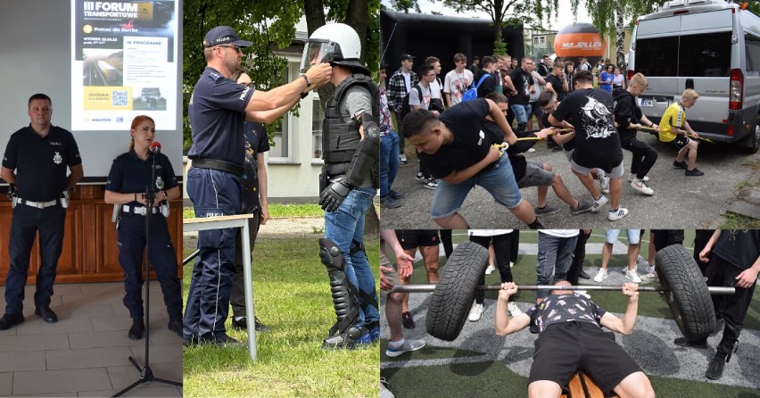 Forum transportowe w Zespole Szkół nr 2 w Wieluniu połączone...