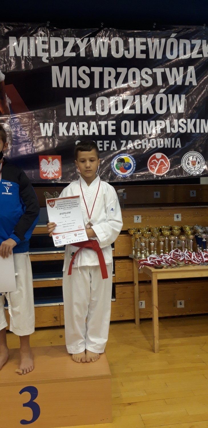 Pleszewski Klub Karate na Międzywojewódzkich Mistrzostw Młodzików Karate WKF w Poznaniu