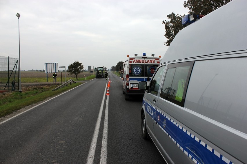 Wypadek w Lasocicach miał miejsce w poniedziałek 7...