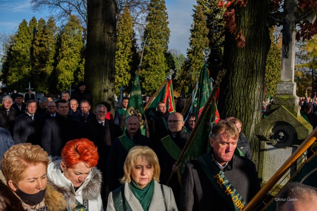 Przy grobie chłopskiego premiera, męża stanu i przywódcy polskich chłopów – Wincentego Witosa zgromadziły się reprezentacje z całej Polski