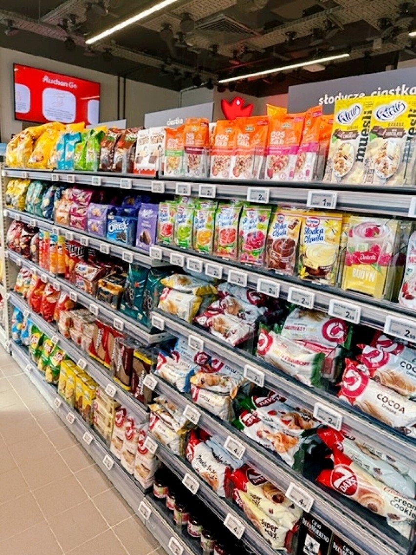 Pierwszy w Warszawie sklep Auchan Go przy ul. Kasprzaka 29