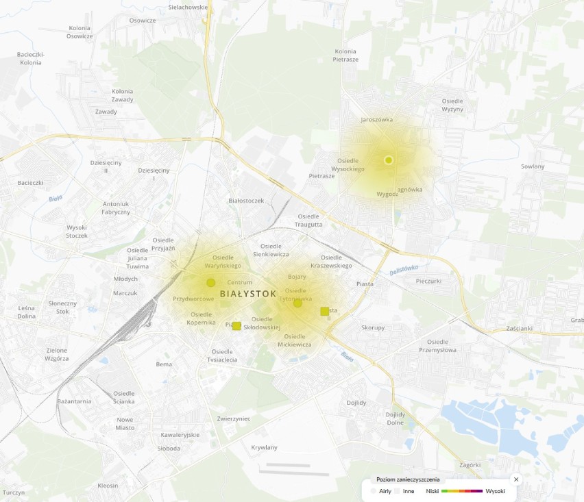 Smog w Białymstoku. Jaka jest jakość powietrza? Sprawdzaj codziennie czym oddychasz w naszym mieście